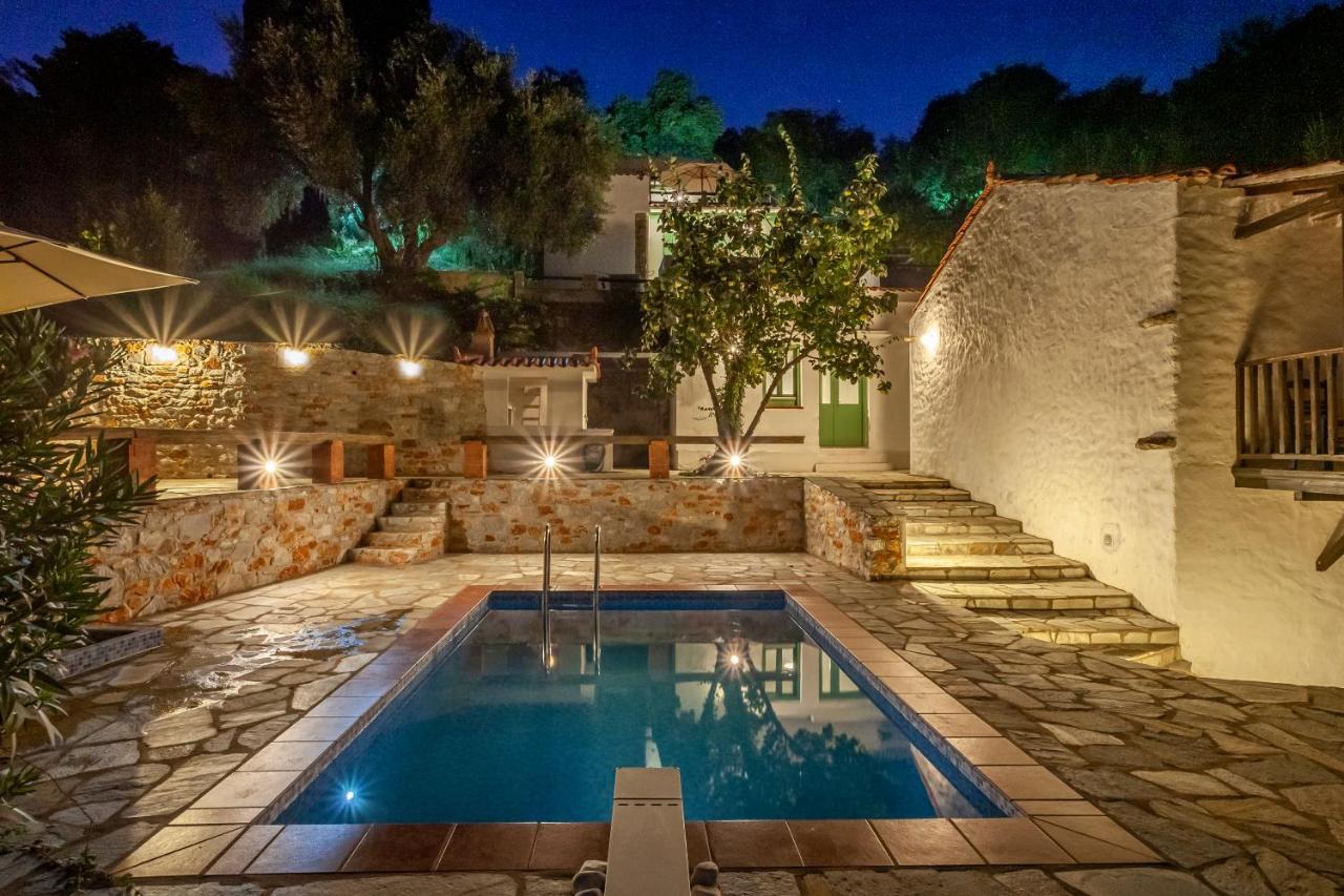 Olea Skopelos Villas With Swimming Pools & Sea View Panormos  外观 照片