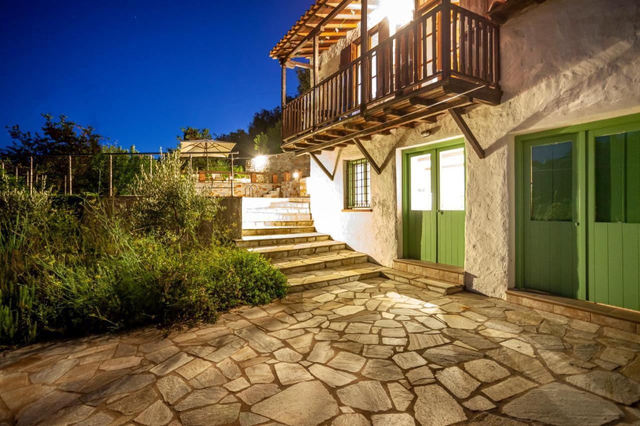 Olea Skopelos Villas With Swimming Pools & Sea View Panormos  外观 照片