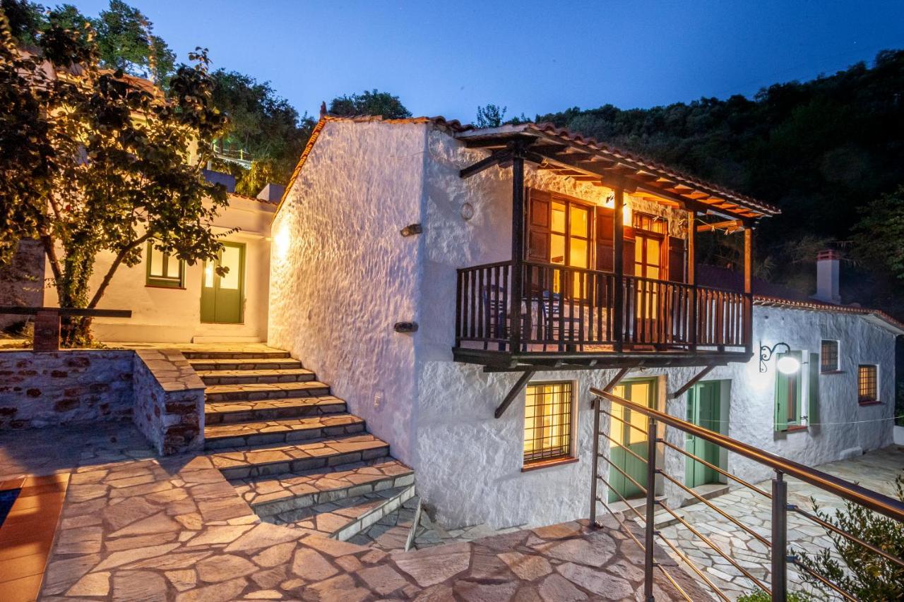 Olea Skopelos Villas With Swimming Pools & Sea View Panormos  外观 照片