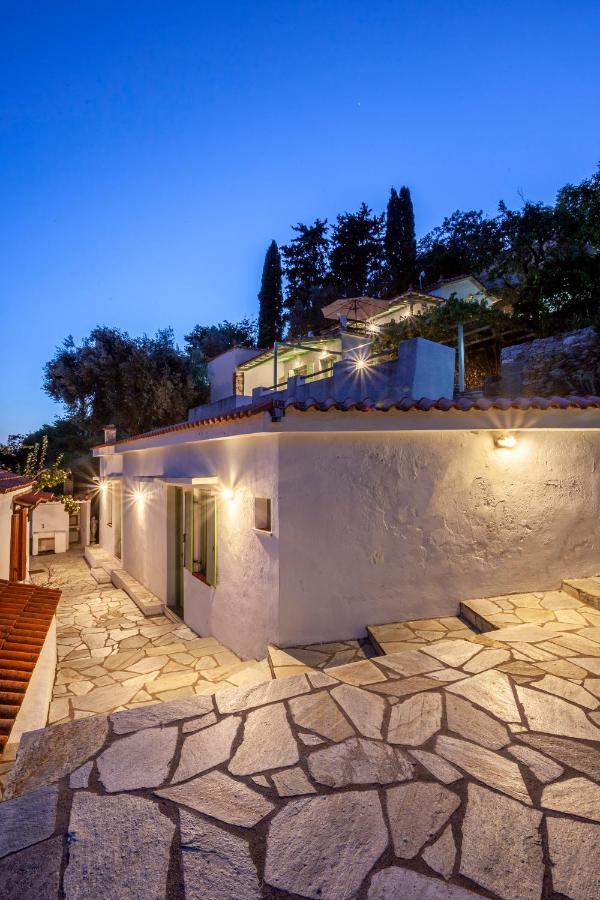 Olea Skopelos Villas With Swimming Pools & Sea View Panormos  外观 照片