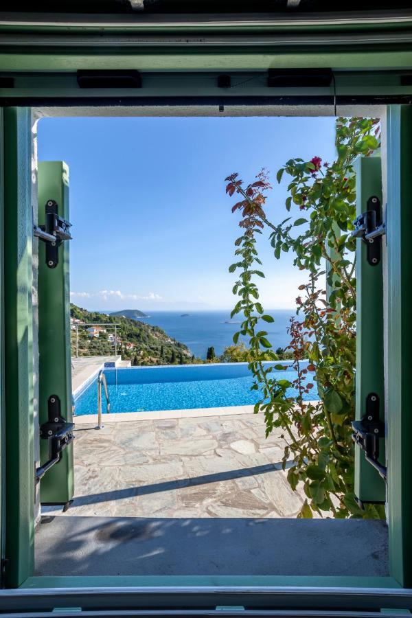 Olea Skopelos Villas With Swimming Pools & Sea View Panormos  外观 照片