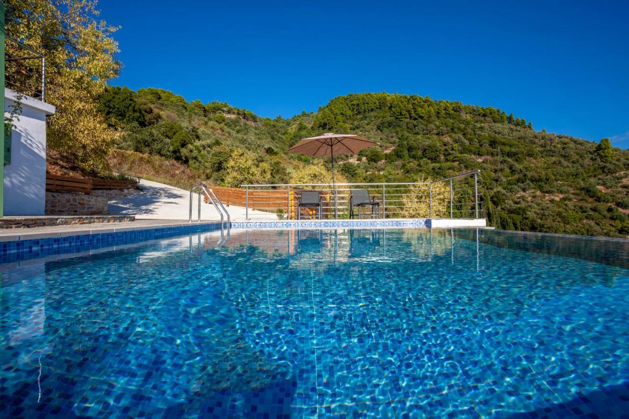 Olea Skopelos Villas With Swimming Pools & Sea View Panormos  外观 照片