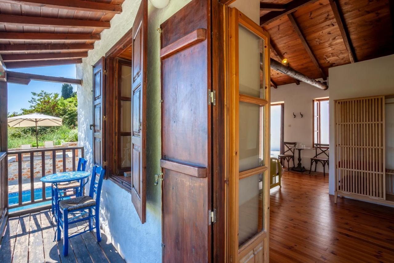 Olea Skopelos Villas With Swimming Pools & Sea View Panormos  外观 照片