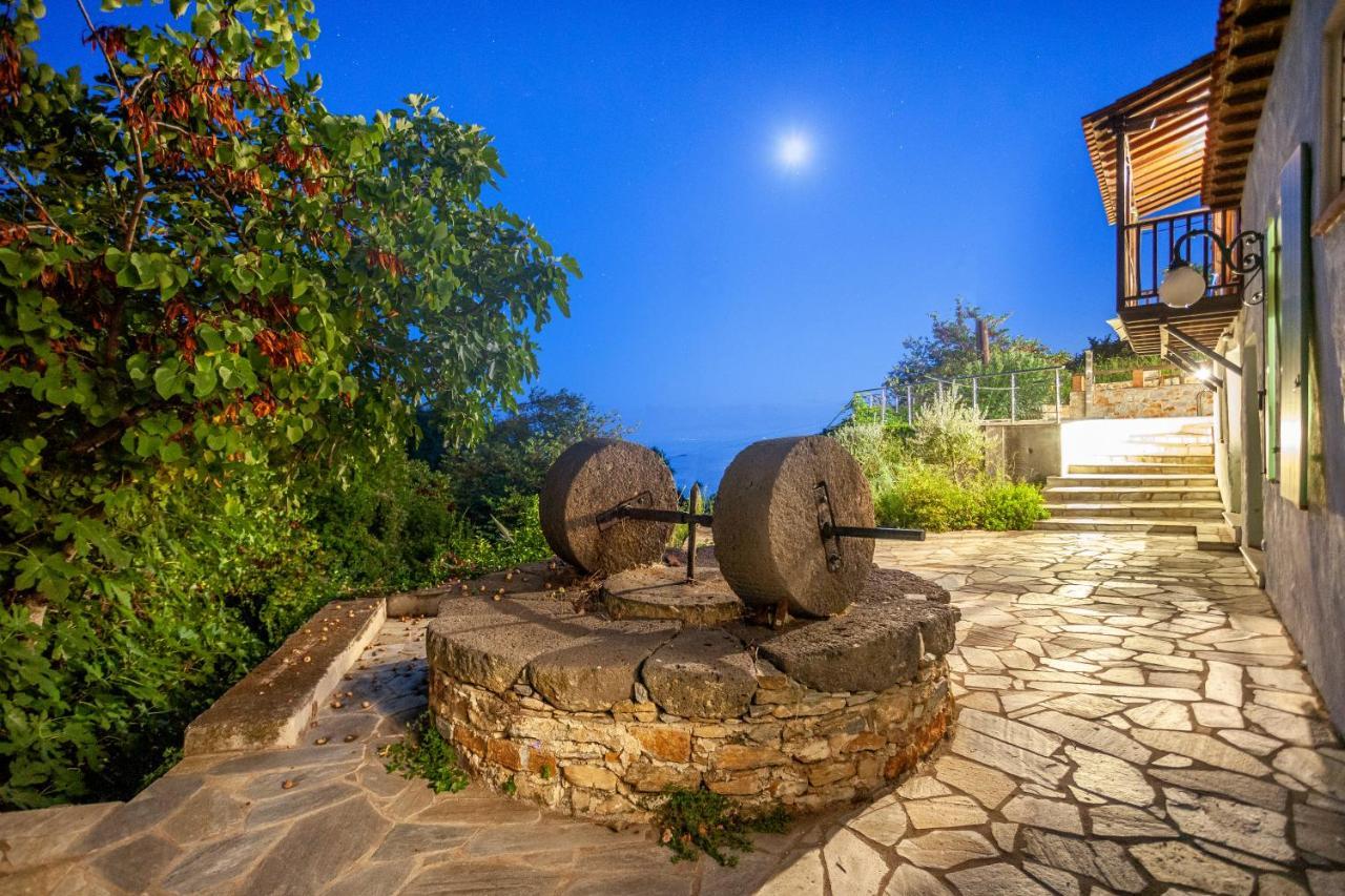 Olea Skopelos Villas With Swimming Pools & Sea View Panormos  外观 照片