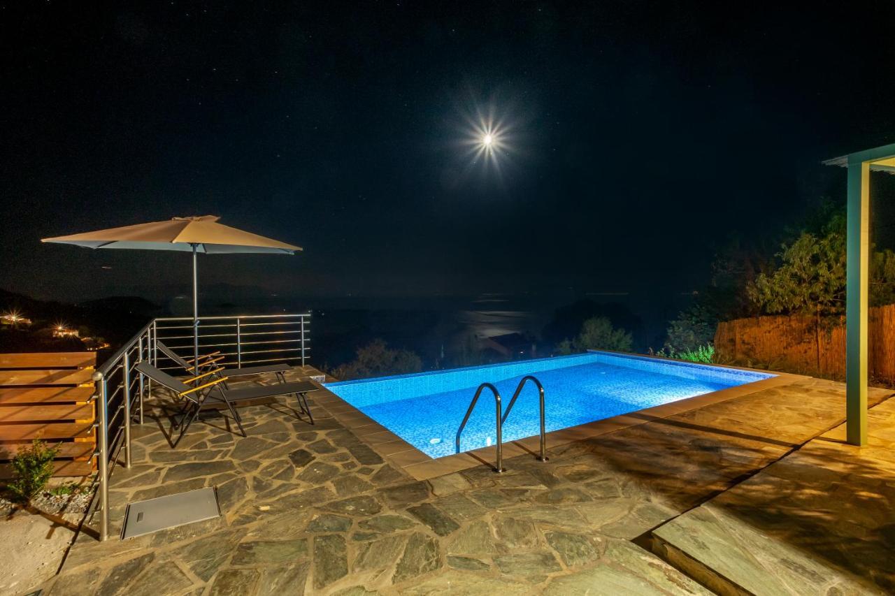Olea Skopelos Villas With Swimming Pools & Sea View Panormos  外观 照片