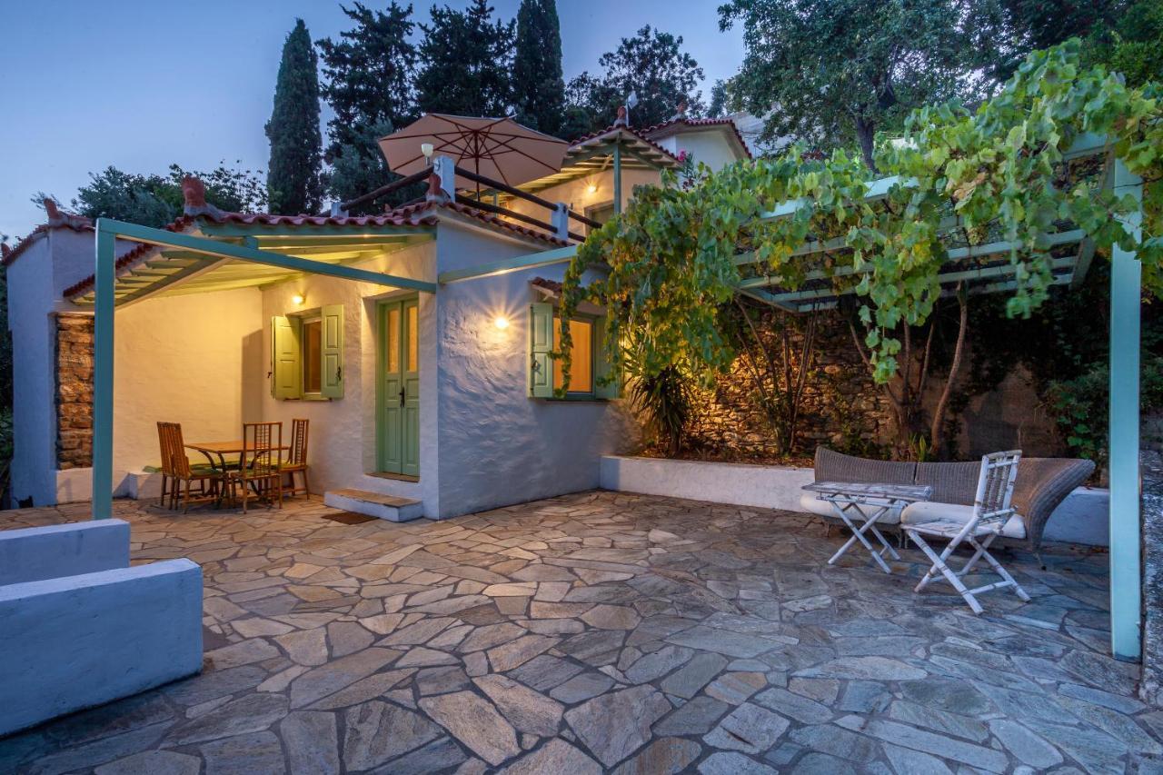 Olea Skopelos Villas With Swimming Pools & Sea View Panormos  外观 照片