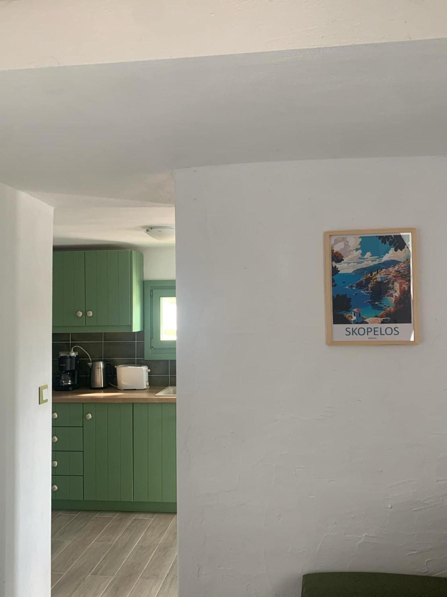 Olea Skopelos Villas With Swimming Pools & Sea View Panormos  外观 照片