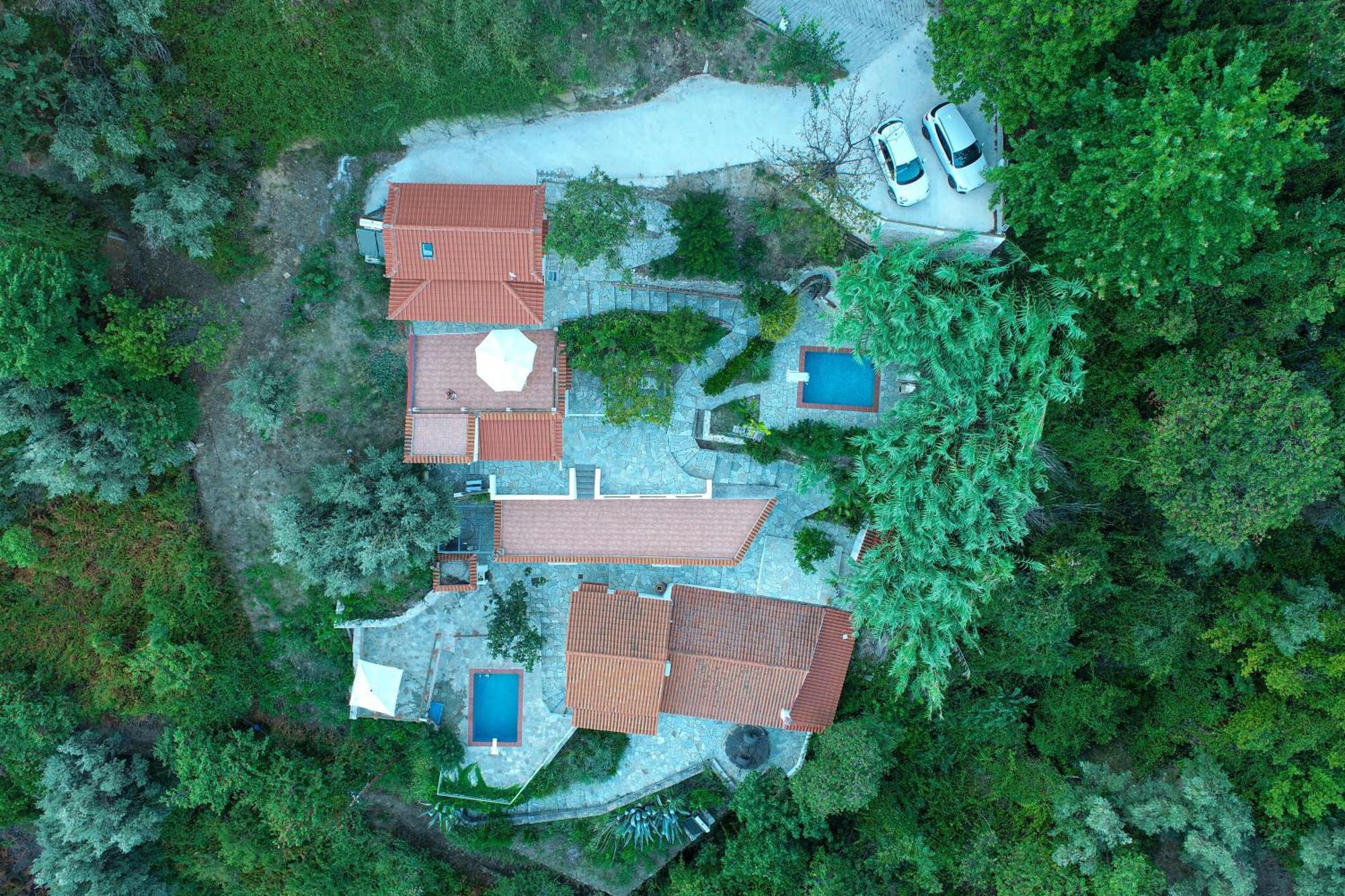 Olea Skopelos Villas With Swimming Pools & Sea View Panormos  外观 照片